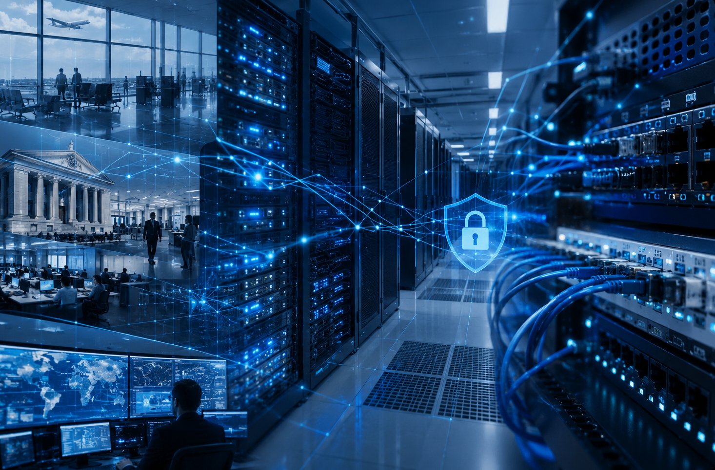 Digital communication network infrastructure