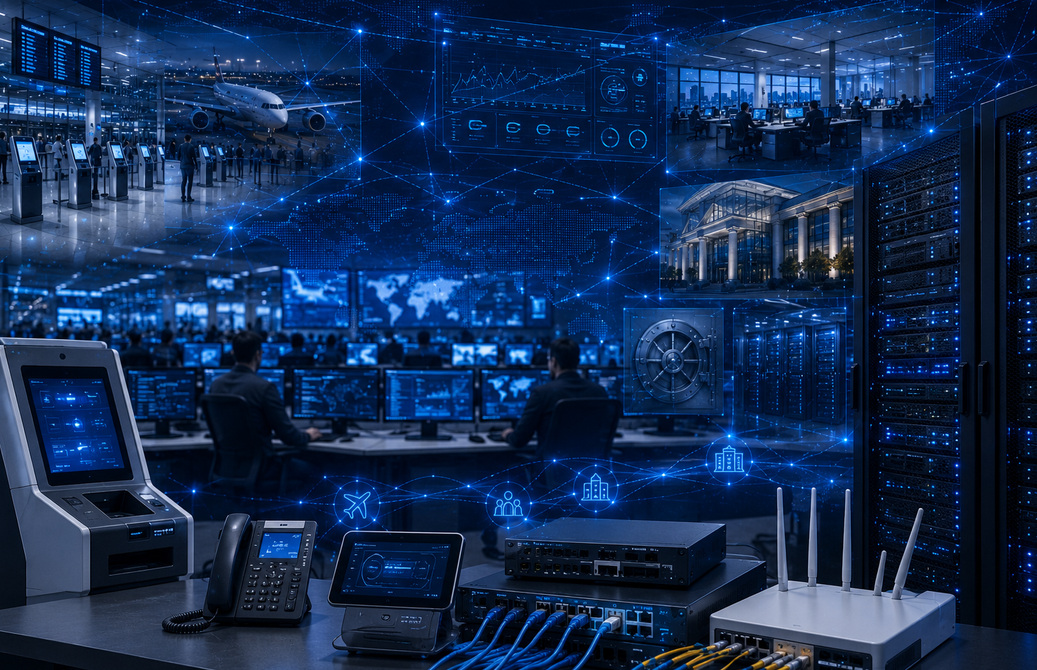 Software systems for airport and enterprise operations